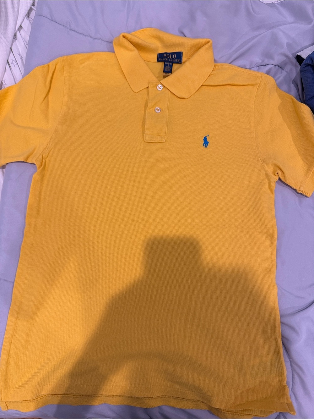 Polo by Ralph Lauren Yellow Short-Sleeve Classic Polo